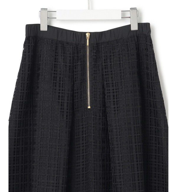 23区「【洗える】Broche チェックレース スカート」|スカート|