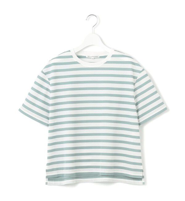 23区「【洗える】シアーフライスボーダー Tシャツ」|Tシャツ・カットソー|