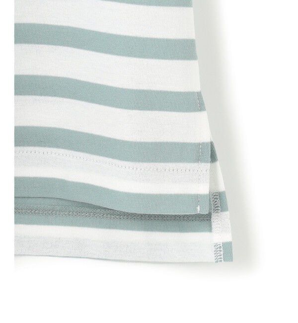 23区「【洗える】シアーフライスボーダー Tシャツ」|Tシャツ・カットソー|