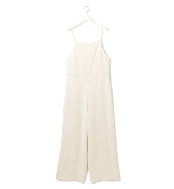 23区「【一部店舗限定/吸水速乾/UVカット/接触冷感/洗える】ストレッチジョーゼット オールインワン」|オールインワン|