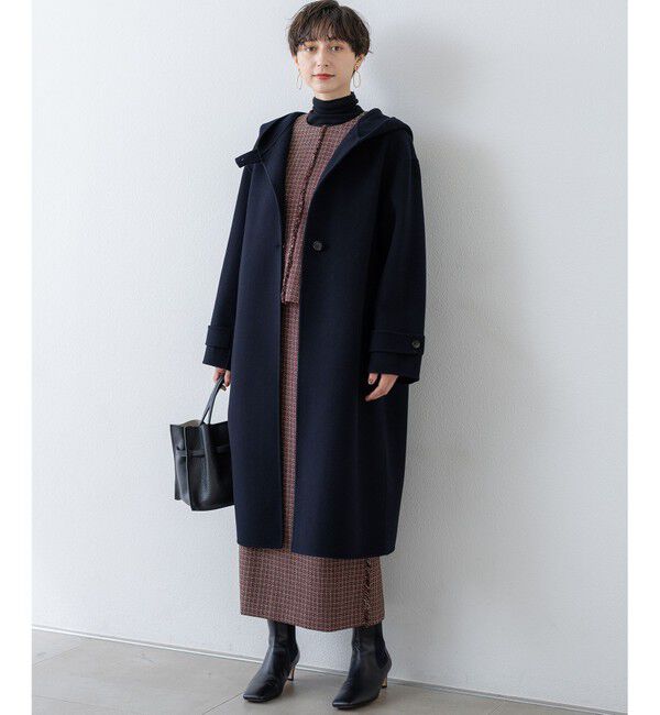 23区「【GLOW10月号掲載/洗える】ツイーディーカラーミックス  Iライン スカート」|スカート|