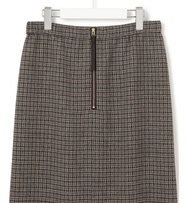 23区「【GLOW10月号掲載/洗える】ツイーディーカラーミックス  Iライン スカート」|スカート|