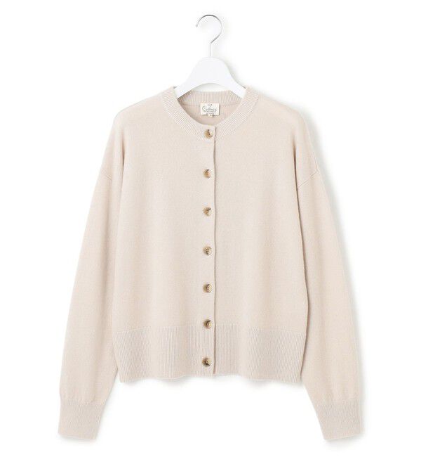 23区「【見上愛さん着用/STORY掲載】ピュアカシミヤ クルーネック カーディガン」|カーディガン|