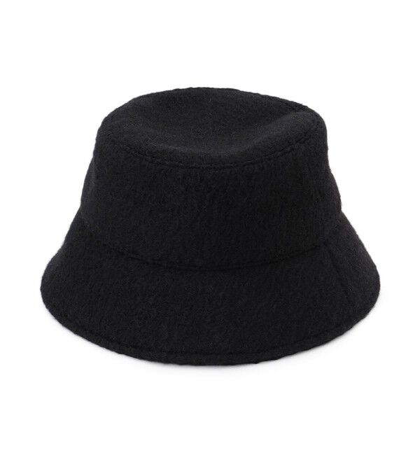 23区「【見上愛さん着用】プードルボア バケットハット」|ハット|