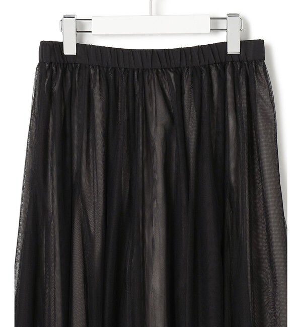 23区「【洗える】レイヤード チュール スカート」|スカート|