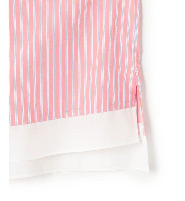 23区「【Oggi掲載】CANCLINI レギュラーカラー ストライプ クロップドシャツ」|シャツ・ブラウス|