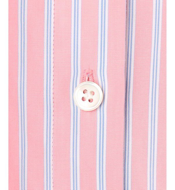 23区「【Oggi掲載】CANCLINI レギュラーカラー ストライプ クロップドシャツ」|シャツ・ブラウス|