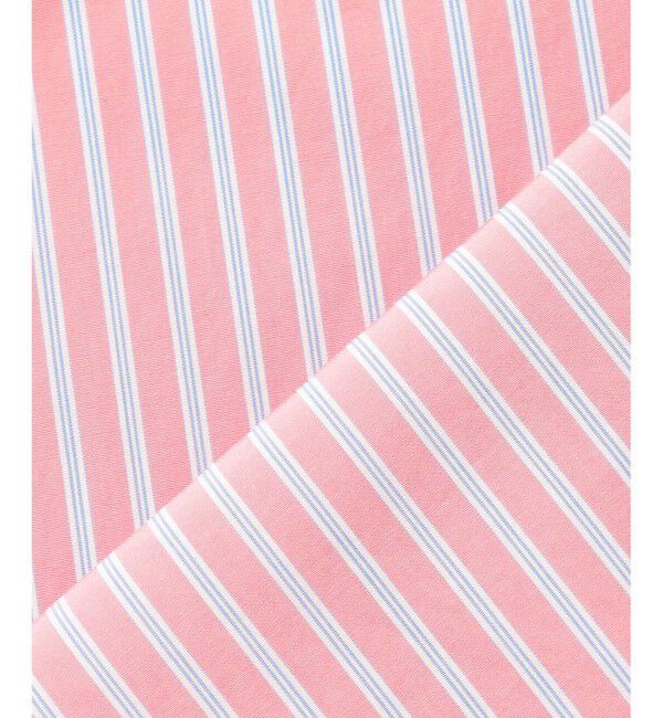 23区「【Oggi掲載】CANCLINI レギュラーカラー ストライプ クロップドシャツ」|シャツ・ブラウス|