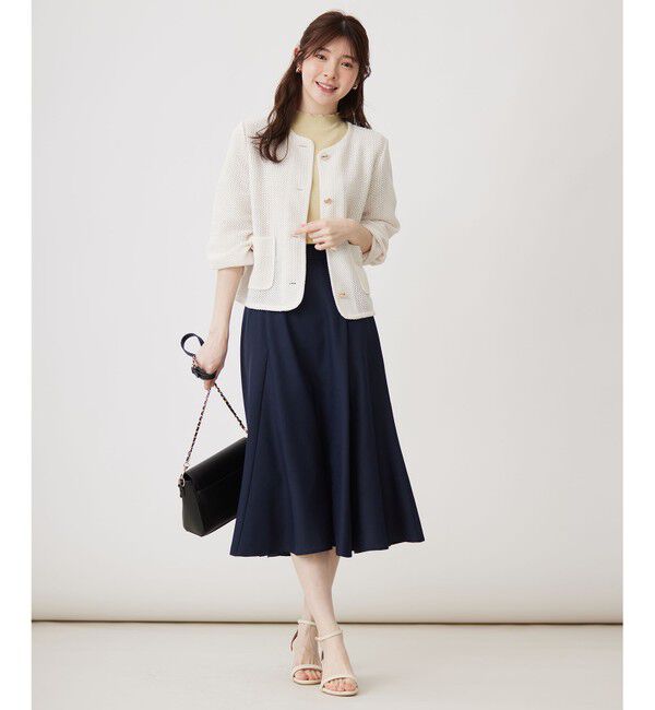 any SiS「【速乾・接触冷感】スムージーポリエステル フレアスカート」|スカート|