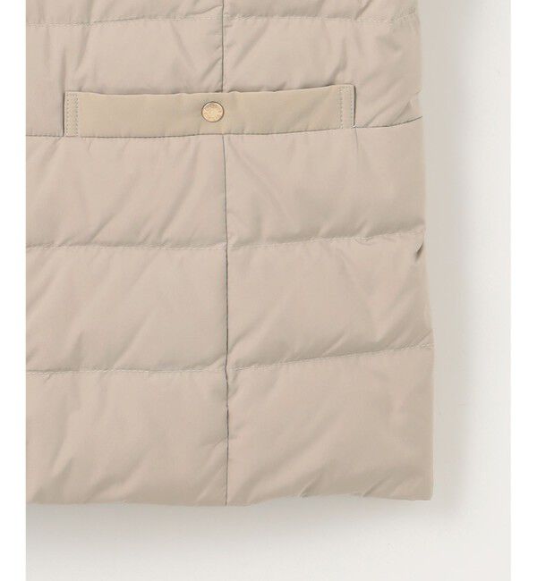 any SiS「【撥水・洗える】2WAYノーカラーダウン ジャケット」|ダウン|