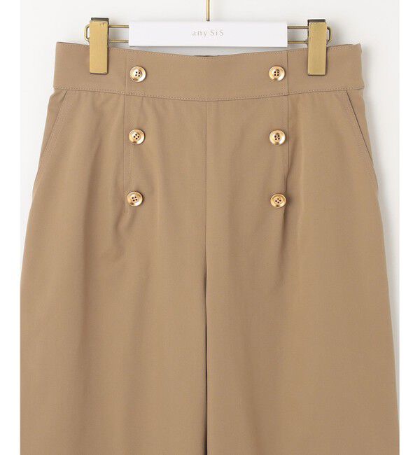 any SiS「【洗える】マリンディテール ワイドパンツ」|その他|