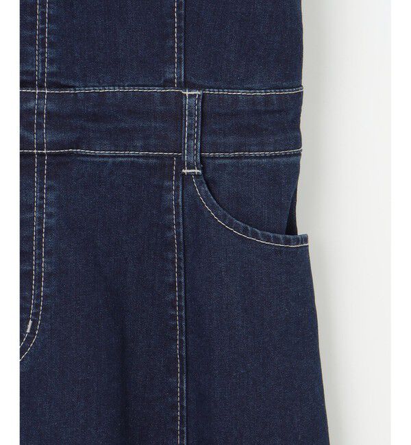 ANY SIS「【洗える】ストレッチライトデニム ワンピース」|ワンピース|