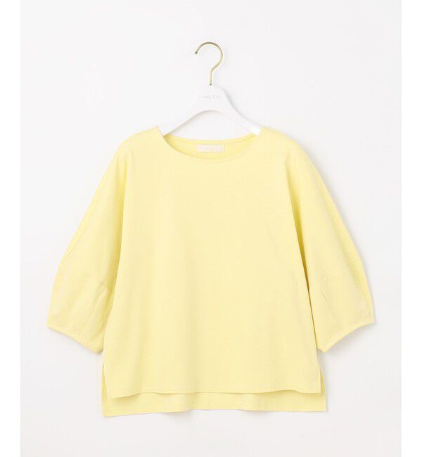 ANY SIS「【撥水・汗ジミ防止・UVケア・洗える】スーピマスムース クロップド Tシャツ」|Tシャツ・カットソー|