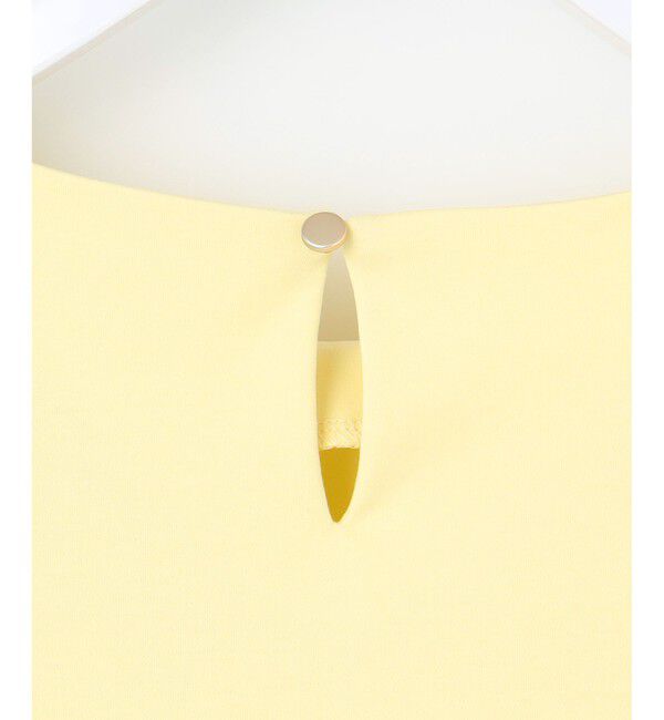 ANY SIS「【撥水・汗ジミ防止・UVケア・洗える】スーピマスムース 袖タック Tシャツ」|Tシャツ・カットソー|