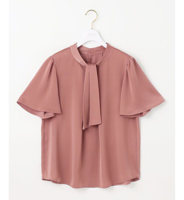 ANY SIS「【洗える】4WAY半袖 ボウブラウス」|シャツ・ブラウス|
