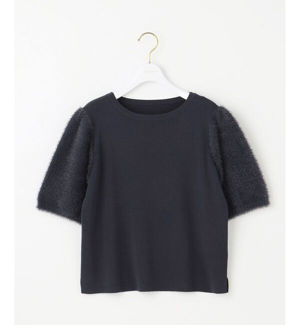 any SiS「【洗える】シャギースリーブ ニット」|ニット・セーター|