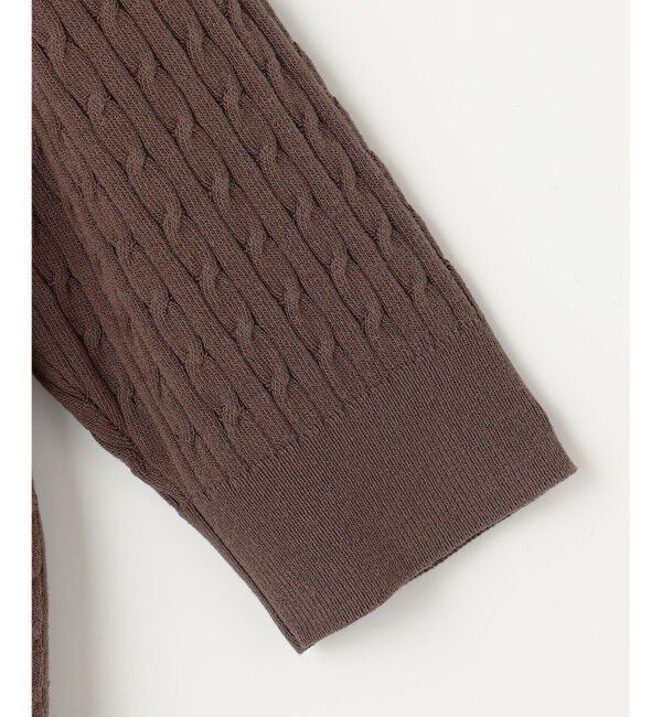 ANY SIS「ケーブルニット プルオーバー」|ニット・セーター|