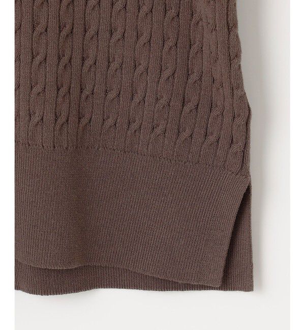 ANY SIS「ケーブルニット プルオーバー」|ニット・セーター|