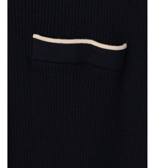 ANY SIS「バイカラーデザインニット ワンピース」|ワンピース|