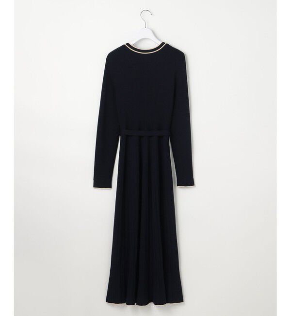 ANY SIS「バイカラーデザインニット ワンピース」|ワンピース|