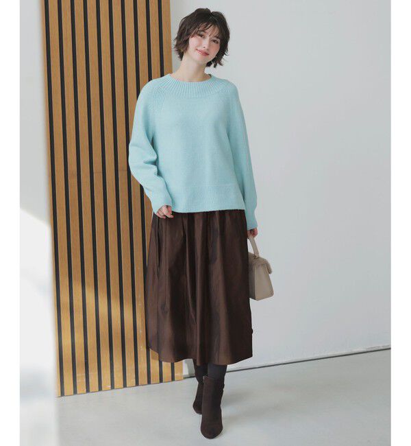 ANY SIS「グロッシータフタ スカート」|スカート|