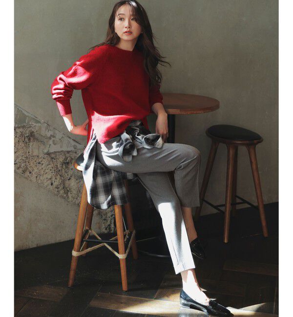 ANY SIS「ボートネックAir ニット」|ニット・セーター|