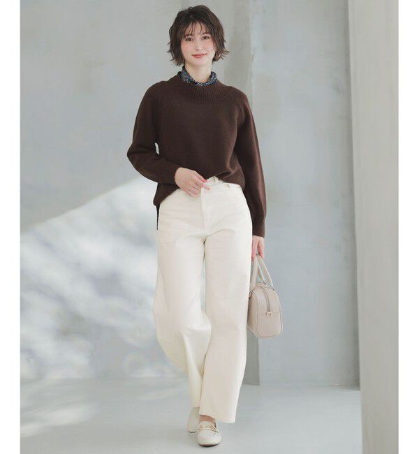 ANY SIS「ボートネックAir ニット」|ニット・セーター|