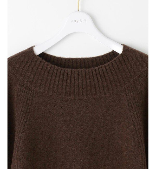 ANY SIS「ボートネックAir ニット」|ニット・セーター|