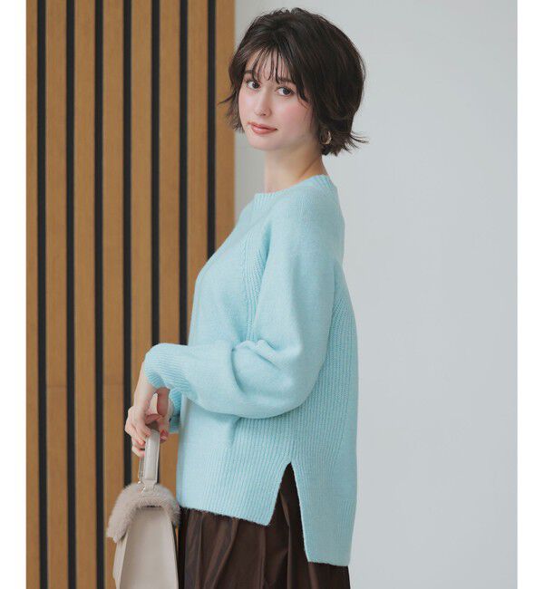 ANY SIS「ボートネックAir ニット」|ニット・セーター|
