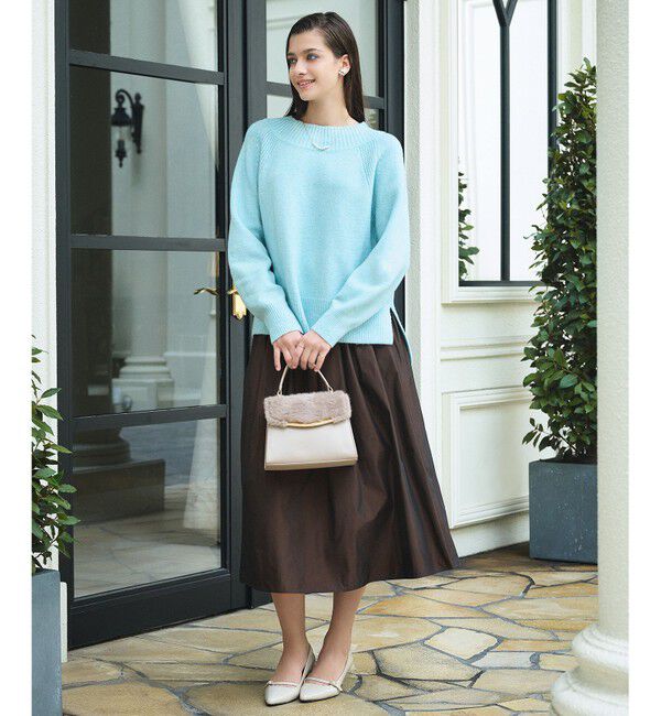 ANY SIS「ボートネックAir ニット」|ニット・セーター|