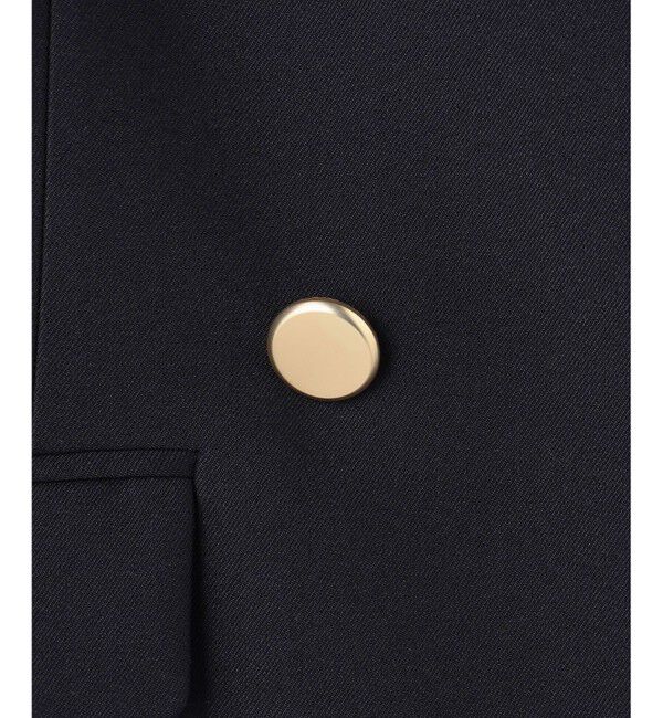 ANY SIS「褒めらレディストレッチ カラーレス ジャケット」|ノーカラージャケット|