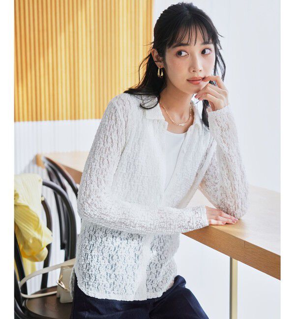 ANY SIS「レース シャツ」|シャツ・ブラウス|