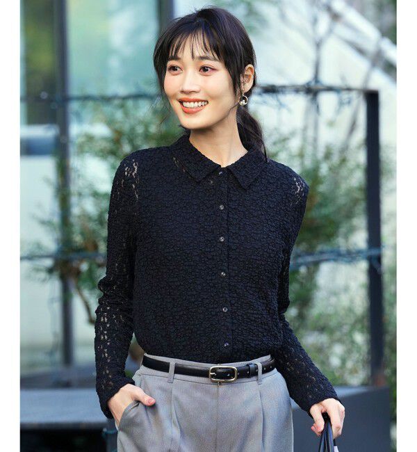 ANY SIS「レース シャツ」|シャツ・ブラウス|