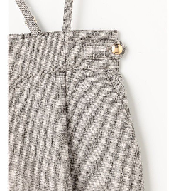 ANY SIS「【2WAY】サスペンダー付き ワイドパンツ」|その他|