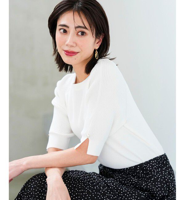 ANY SIS「コクーンスリーブ ニット」|ニット・セーター|