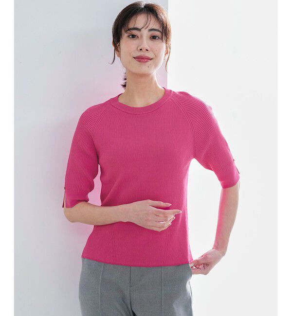 ANY SIS「コクーンスリーブ ニット」|ニット・セーター|