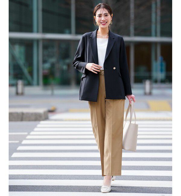 ANY SIS「ツイステッドクリアチノワイド パンツ」|その他|