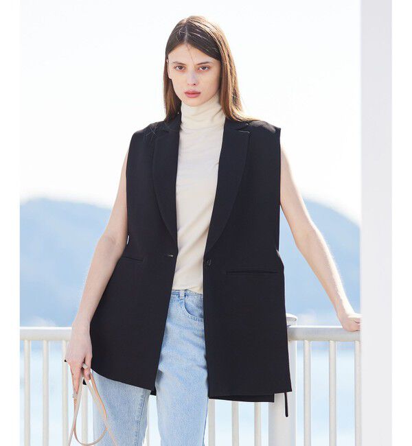 BEIGE,「【S-size】MELLE / ハイネックトップス」|Tシャツ・カットソー|