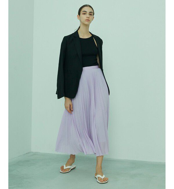 BEIGE,「THISTLE / プリーツスカート」|スカート|