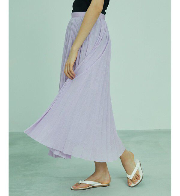 BEIGE,「THISTLE / プリーツスカート」|スカート|