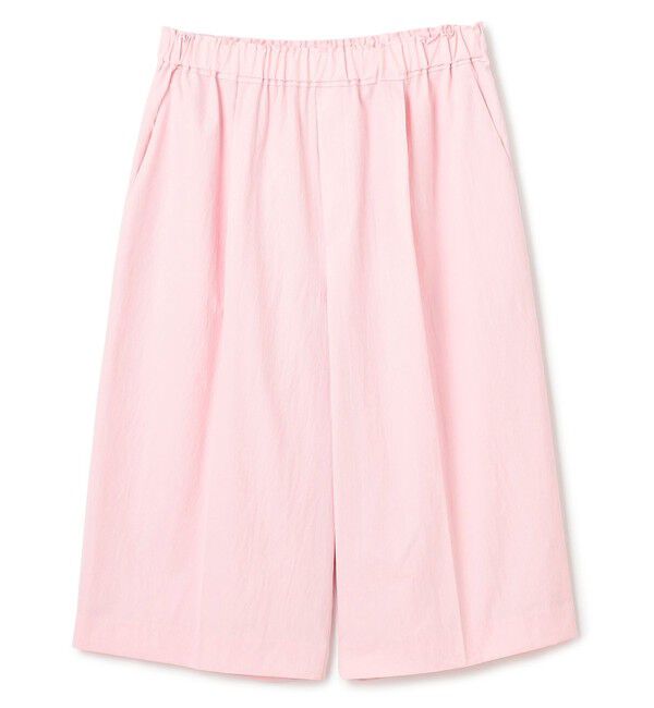 BEIGE,「【接触冷感/UVカット/洗える】YANN / ウエストゴムハーフタックパンツ」|その他|