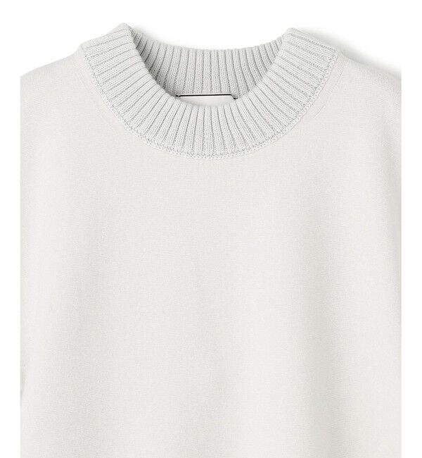 BEIGE,「【洗える・Oggi 11月号掲載】LAURA / ドライタッチ異素材リブニット」|ニット・セーター|