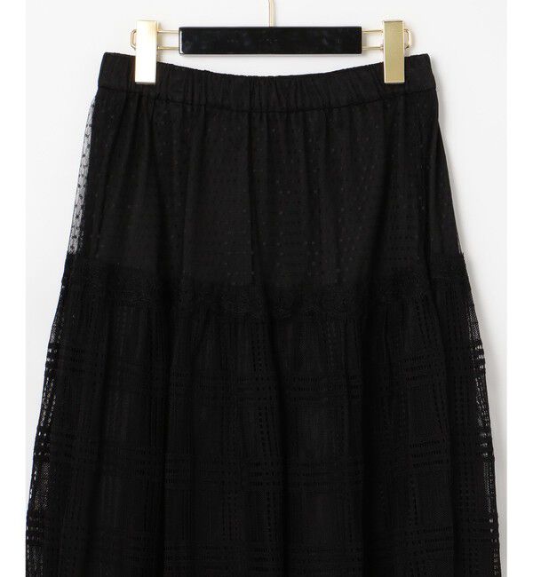 Grace Class「レース切替メッシュスカート」|スカート|