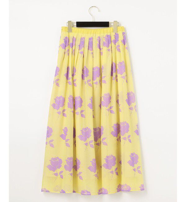 Grace Class「ローズプリントオーガンスカート」|スカート|