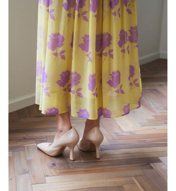 Grace Class「ローズプリントオーガンスカート」|スカート|