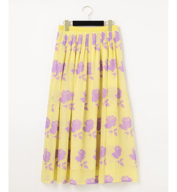 Grace Class「ローズプリントオーガンスカート」|スカート|