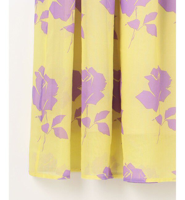 Grace Class「ローズプリントオーガンスカート」|スカート|