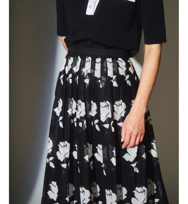 Grace Class「ローズプリントオーガンスカート」|スカート|