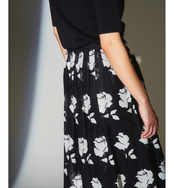 Grace Class「ローズプリントオーガンスカート」|スカート|