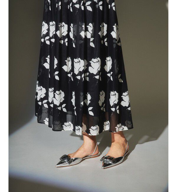 Grace Class「ローズプリントオーガンスカート」|スカート|